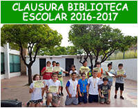 Clausura biblioteca escolar