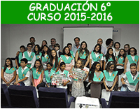 Graduación 6º - Curso 2015-2016